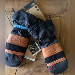 The North Face 🔥 Montana Pro GTX Gore-Tex Ski Mitts Gloves Mittens Size NWT $150